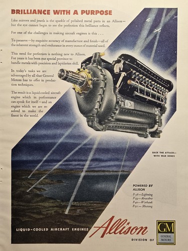 Allison aircraft engines - gm,